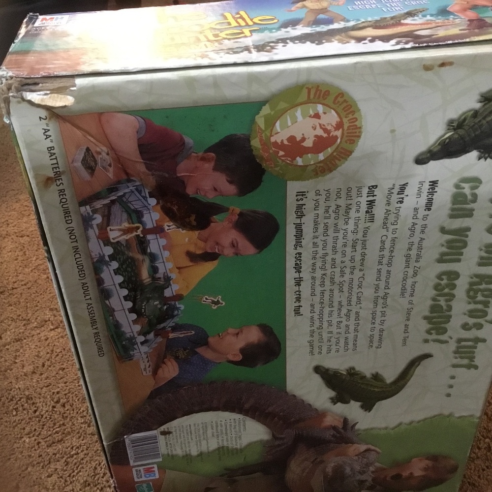 The Crocodile Hunter Game (1999) Motorized Croc “Agro” - Picture 10 of 16